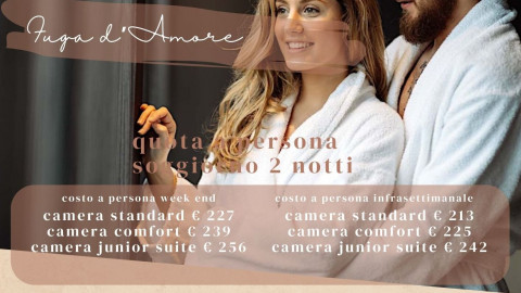 2025 hotel 2 mari fuga d'amore 2 notti IN17