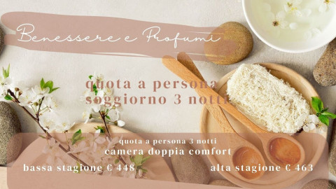 2025 hotel 2 mari benessere e profumi 3 notti IN17