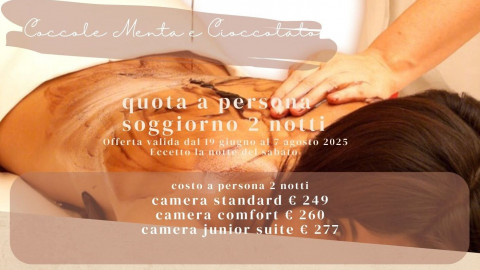 2025 hotel 2 mari coccole menta cioccolato 2 notti IN17
