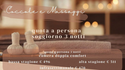 2025 hotel 2 mari coccole e massaggi 3 notti IN17