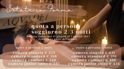 2025 hotel 2 mari estate in forma 2 3 notti IN17