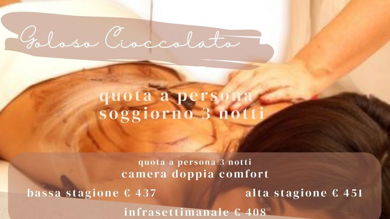 2025 hotel 2 mari goloso cioccolato 3 notti IN17