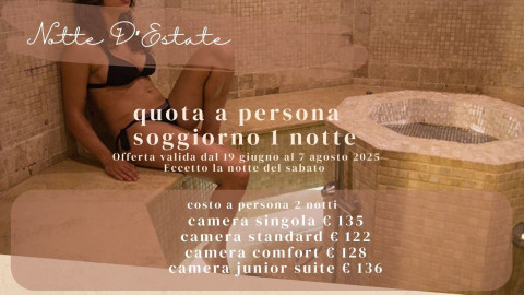 2025 hotel 2 mari notte d'estate 1 notte IN17